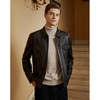 YvesFigarau伊夫·费嘉罗秋冬保暖绵羊皮革皮夹克923802 商品缩略图1