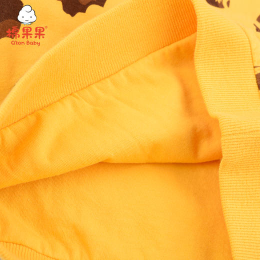 棉果果冬季男童满印夹棉卫衣M412180821707 商品图4