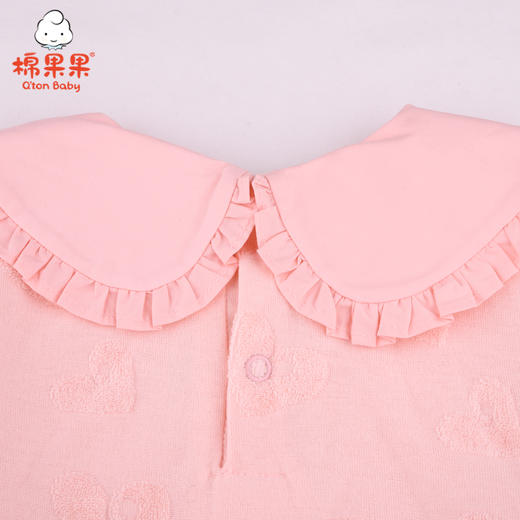 棉果果冬季女童提花夹棉卫衣M422180821724 商品图7