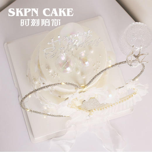 心心相印镶钻爱心女神蛋糕 | 时刻陪你 商品图3