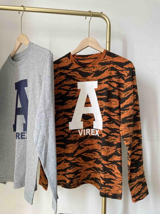 AVIREX -秋季长袖字母男款休闲Ｔ恤 三色正价400左右 商品图3
