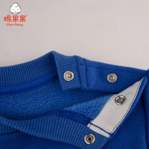 棉果果冬季男童圆领长袖卫衣M412180321670 商品图2