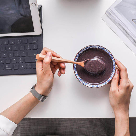 【由内而外 温润滋养】慢沏 · 墨食芝麻腰果羹500g/罐  滋味香浓 养肾乌发 好吃到舔碗底 商品图5