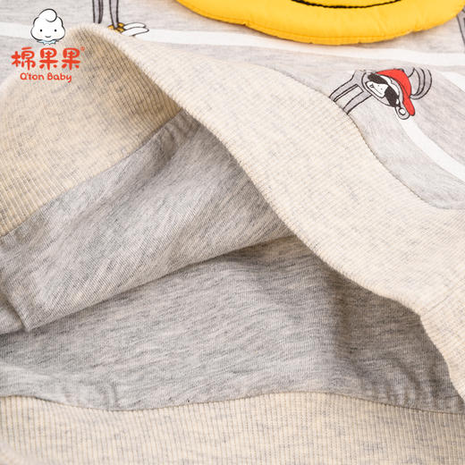 棉果果冬季男童猴子印花挂里卫衣M412180221671 商品图4