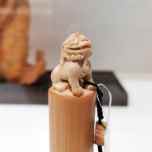 实心竹狮子（大） 商品图1