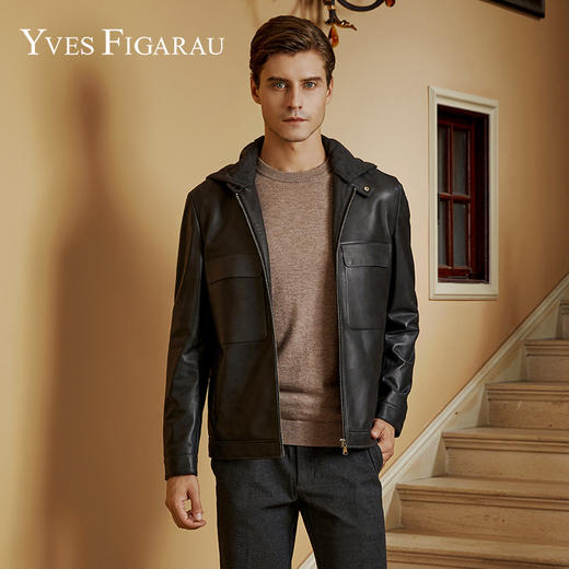 YvesFigarau伊夫·费嘉罗923822羊皮革皮衣 商品图0