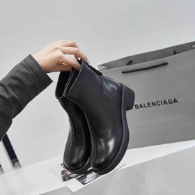 lfgj jeans BB316   牛皮英伦马丁靴加厚绒百搭女靴