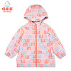 棉果果冬季女童印花摇粒绒挂里连帽外套M422101321695 商品缩略图1