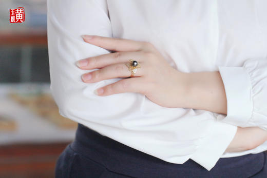 [ 花语 ]  大溪地海水珍珠戒指 商品图4