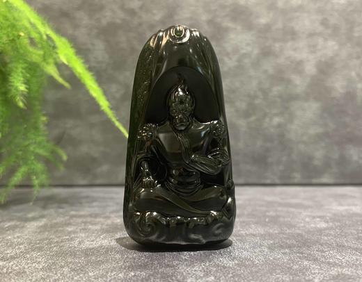 【御珠宫坊·传承系列】黑青子料斗战胜佛 商品图0