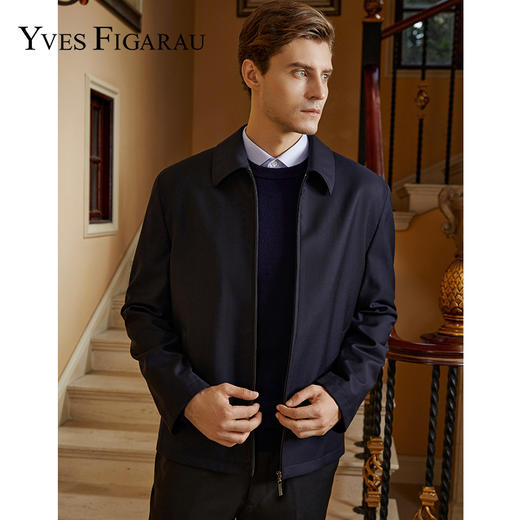 YvesFigarau伊夫·费嘉罗秋冬男士简约舒适透气茄克921952 商品图0