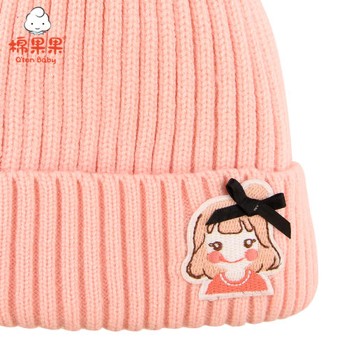棉果果冬季新品女童毛线帽子M424400521704 商品图2