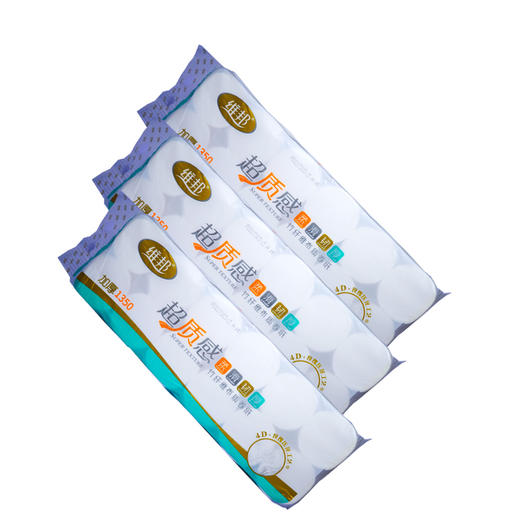维邦超质感竹纤维布质卷纸【1.35kg 12卷】 商品图3