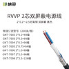 RVVP 200米两芯双屏蔽电源线7002/7005/7008 商品缩略图1