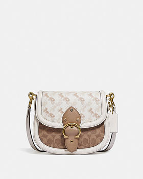 【直播】COACH  马车印花BEAT马鞍包