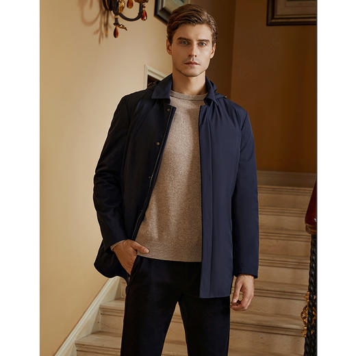 YvesFigarau伊夫·费嘉罗冬季厚款商务休闲时尚保暖短款羽绒服924217 商品图1