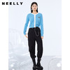 NEELLY纳俪工装风束脚裤女2021新款哈伦裤宽松潮流百搭休闲裤秋季 商品缩略图3