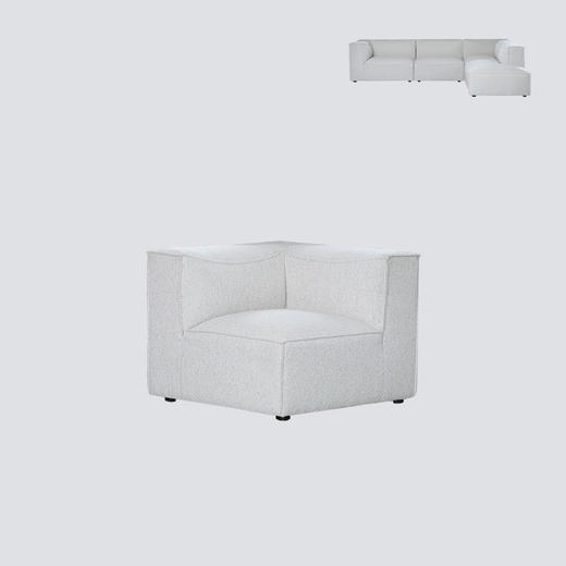 NS家居nsfurniture软包布艺转角组合沙发NSSF-5430 商品图3