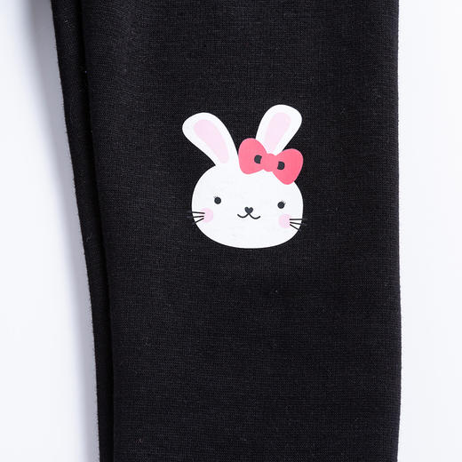 贝贝怡女童新款宝宝加绒保暖打底裤长裤裤子213K2246 商品图7