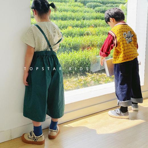 韩国儿童帆布鞋 （1115）好看得马卡龙色系，总能让妈妈们把持不住！ 简约魔术贴 轻松穿脱,记忆鞋垫,加倍柔软舒适！走路好舒服~ 商品图6