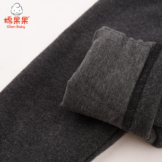 棉果果冬季女童夹棉打底裤M422206821701 商品图4