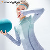 moodytiger女童长袖T恤套装一体织渐变色修身针织打底裤 M12210115 商品缩略图0