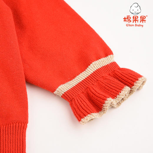 棉果果冬季女童对开毛衣M422161521729 商品图5