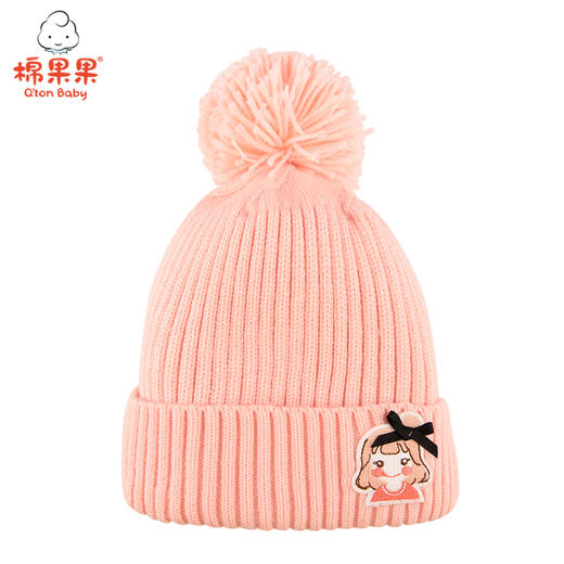 棉果果冬季新品女童毛线帽子M424400521704 商品图0
