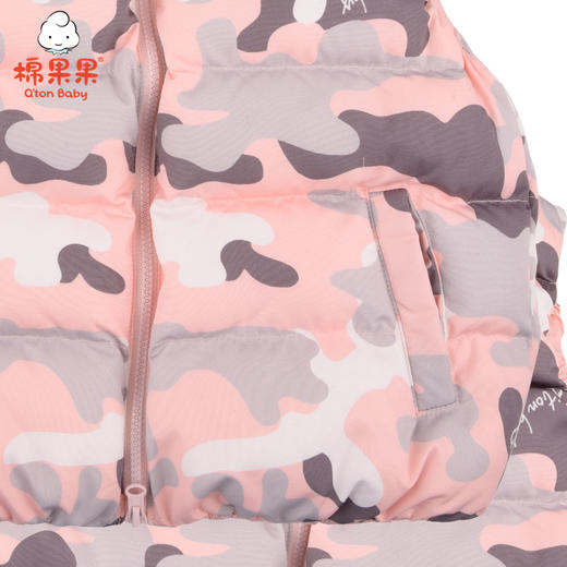 棉果果冬季女童羽绒马夹M422171921730 商品图3