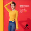壁虎瑜伽【2109SY110】圆领高弹瑜伽长袖（有胸垫）【5天发货】 商品缩略图0
