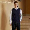 YvesFigarau伊夫·费嘉罗100%山羊绒秋冬舒适保暖毛背心921128 商品缩略图0