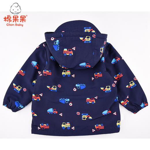 棉果果冬季男童印花长袖外套M412100321679 商品图2