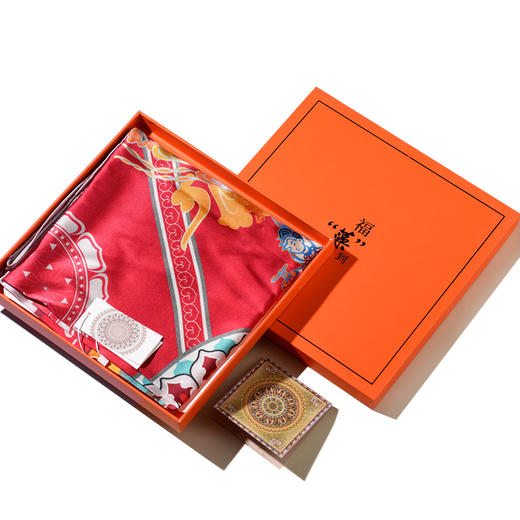 牛首山福藻到飞天丝巾气质防晒披风礼物蚕丝巾女夏季 商品图4