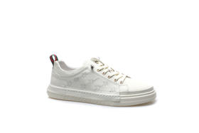 豪麟名鞋奥莱迪嘉男装牛皮革动感休闲鞋DJCDA12MX007白色  原价1660元