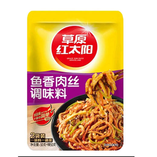 【5元/袋】草原红太阳鱼香肉丝100g（0200339） 商品图0