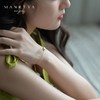 Manreya玛芮雅「以爱之名」18K注金天然淡水AK珍珠女士优雅简约手镯 商品缩略图3