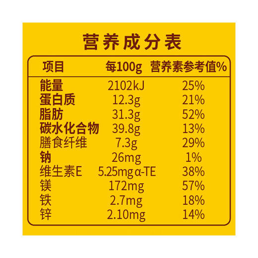 洽洽小黄袋 每日坚果 780g 恰恰孕妇 30小包装 混合干果仁 零食（新老包装随机发货） 商品图6