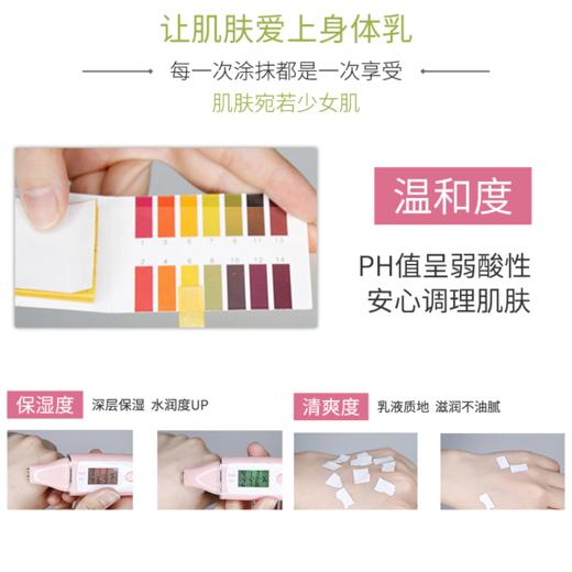 【中欧班列精选】日本蜜梨品牌身体乳 玫瑰润泽美肌身体乳 500ml/瓶 商品图3