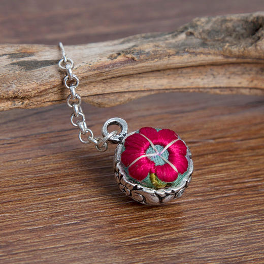 秋意老绣苗银耳环 / 少量现货 商品图3