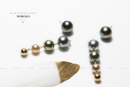 豆豆龙 | 渐变耳钉 商品图1