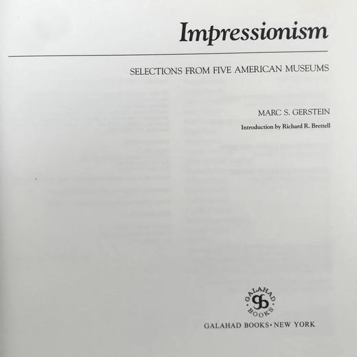 美国馆藏印象派画作图集 85幅彩色插图 精装16开 商品图3