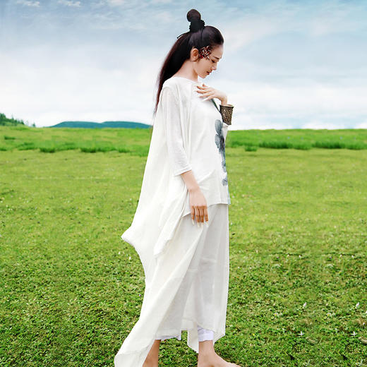 生如夏花连衣裙 杨丽萍老师同款 | 现货加急发 商品图7