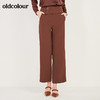 oldcolour秋季宽松百搭休闲长裤女N11073128 商品缩略图4