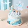 小火车男孩蛋糕（数字可替换为1-9岁） | 时刻陪你 商品缩略图0