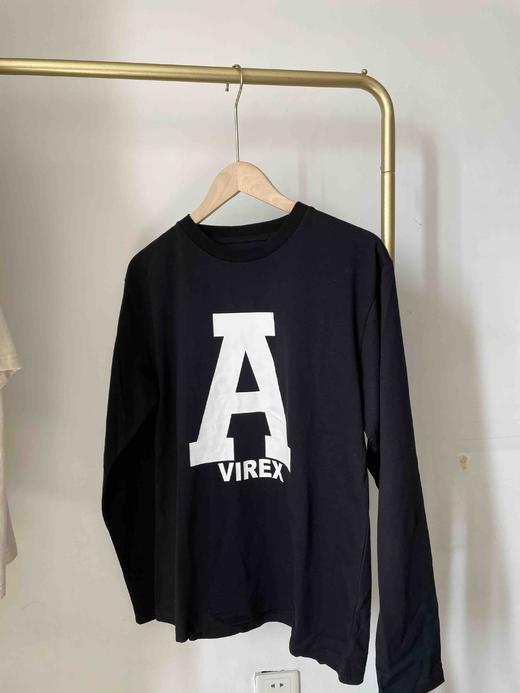 AVIREX -秋季长袖字母男款休闲Ｔ恤 三色正价400左右 商品图0