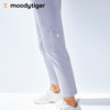 moodytiger女童运动裤2021冬季新款纯色透气高弹力宽松休闲长裤M12211310 商品缩略图3