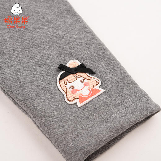 棉果果冬季女童夹棉打底裤M422206821701 商品图3