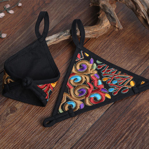 乐舞民族风绣花半指套 / 现货 商品图3