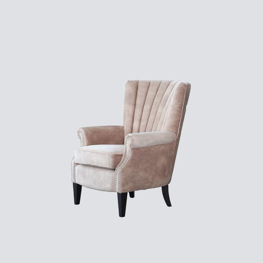 NS家居nsfurniture软包布艺单人沙发休闲椅NSCC-2221 KD 商品图0