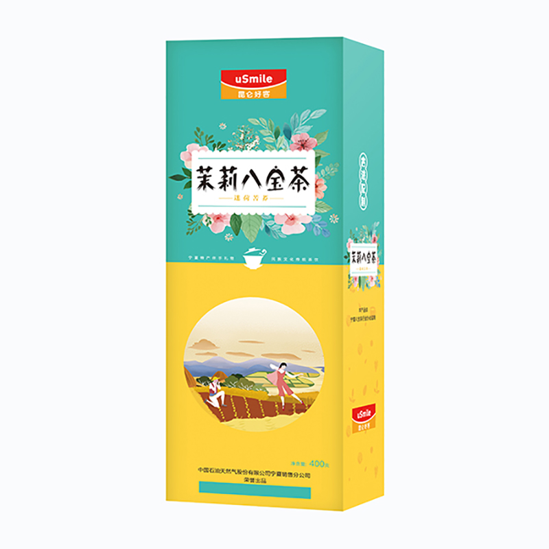 昆仑好客 茉莉八宝茶 400g*2盒